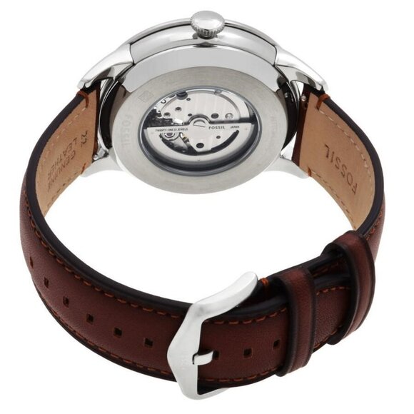 NWT Authentic Fossil Townsman Automatic Green Open Heart Dial Men's Watch - Picture 3 of 3